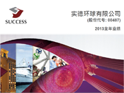 2013全年业绩